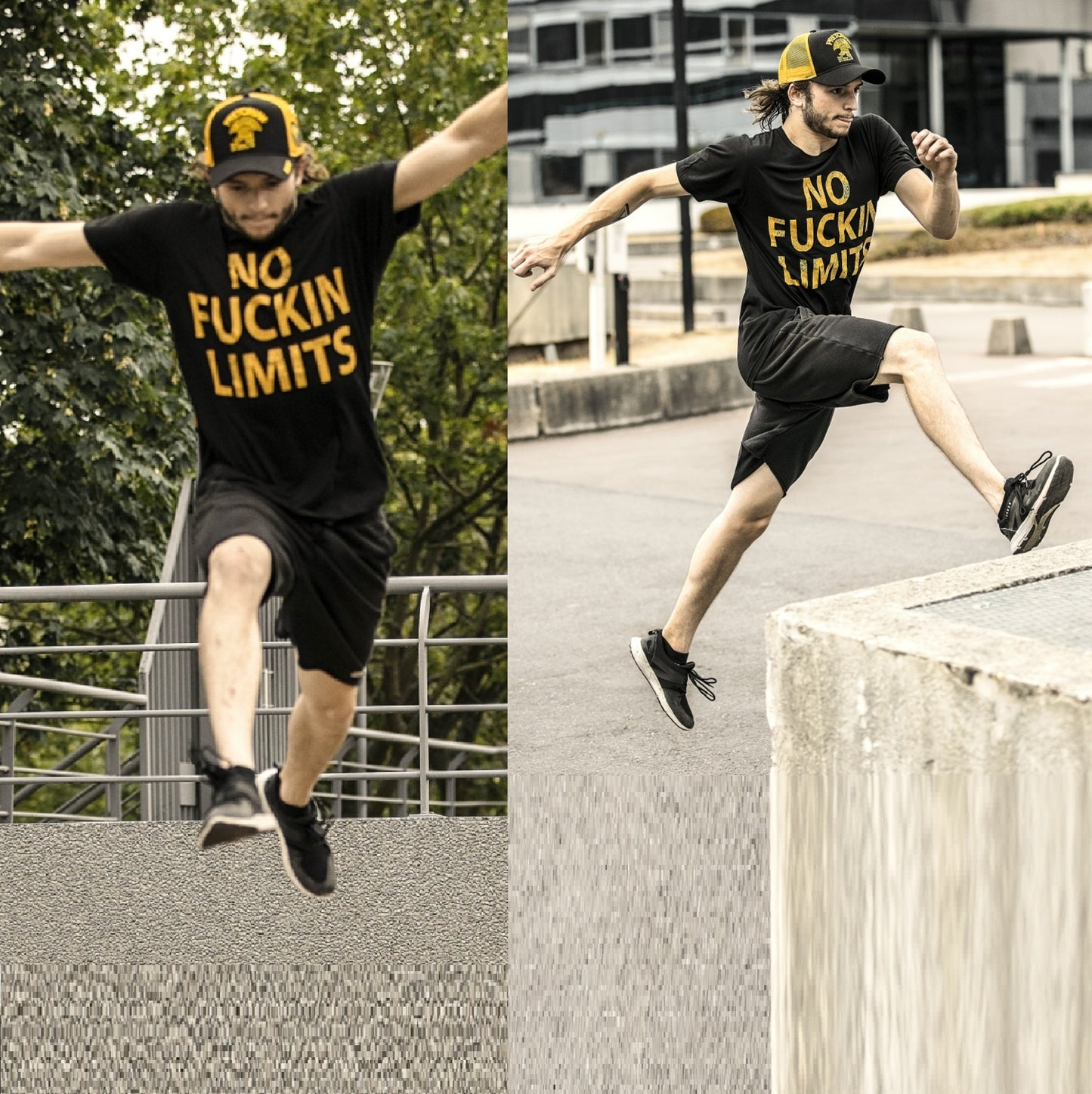 T-shirt NFL Noir
