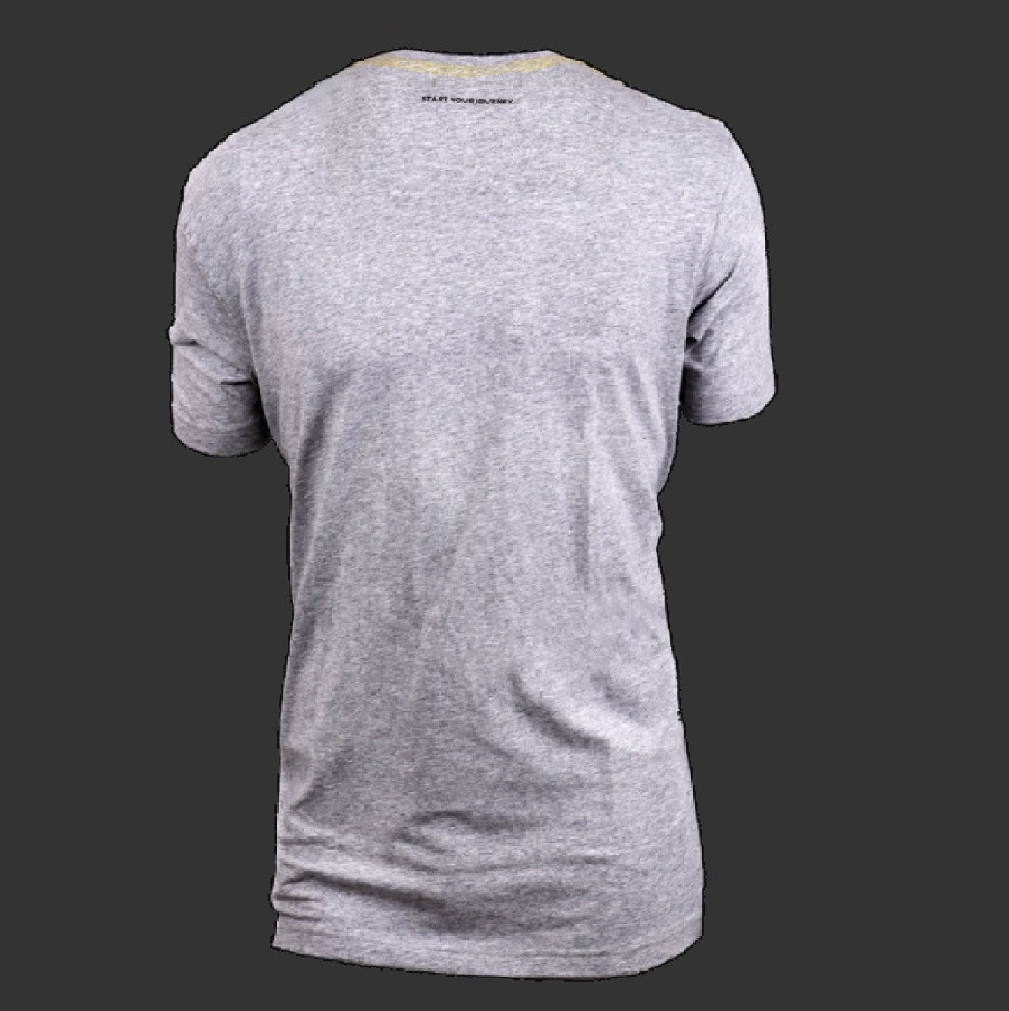 T-shirt Hard Work Gris Chiné