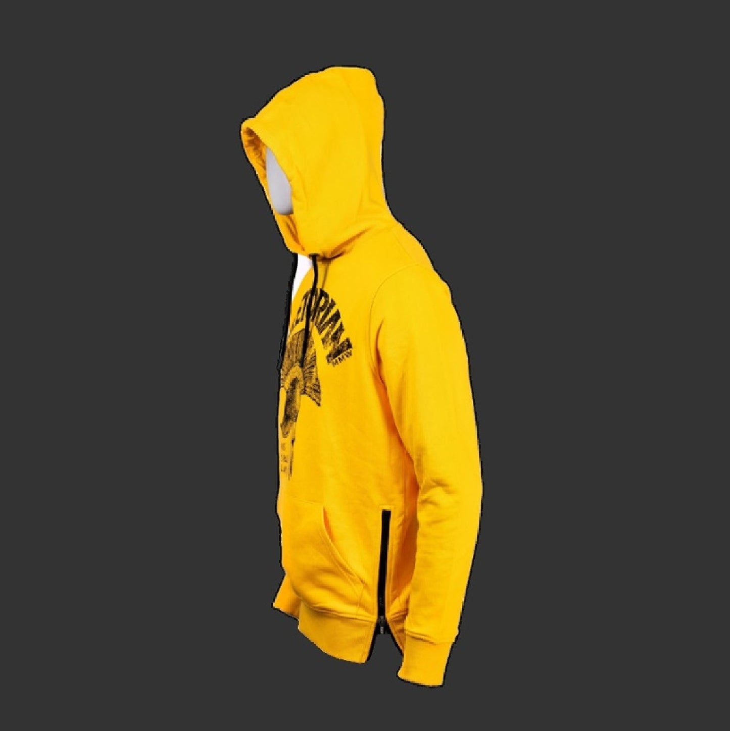 Sweat à capuche Kanguru Jaune