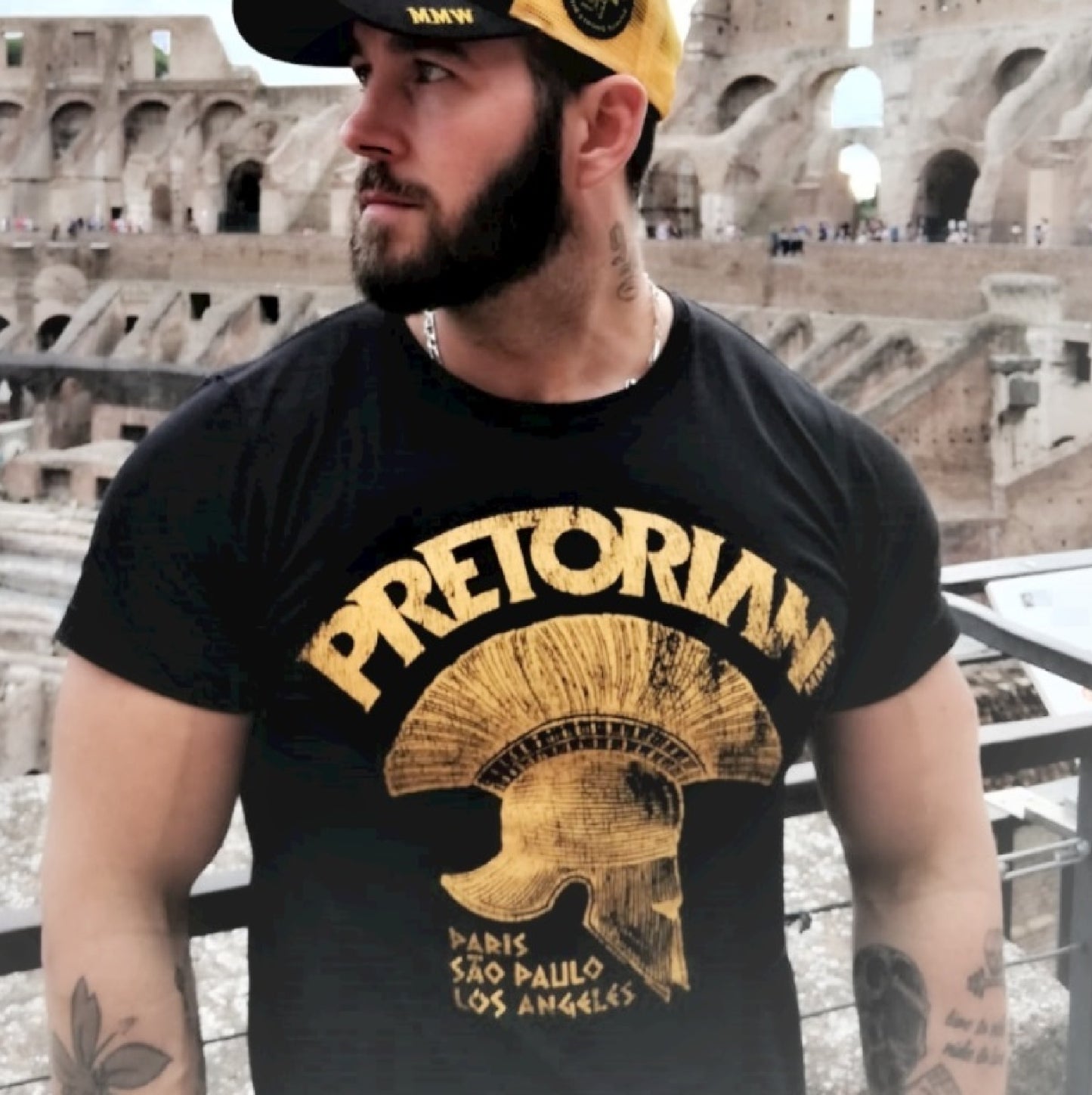 T-shirt Helmet Noir