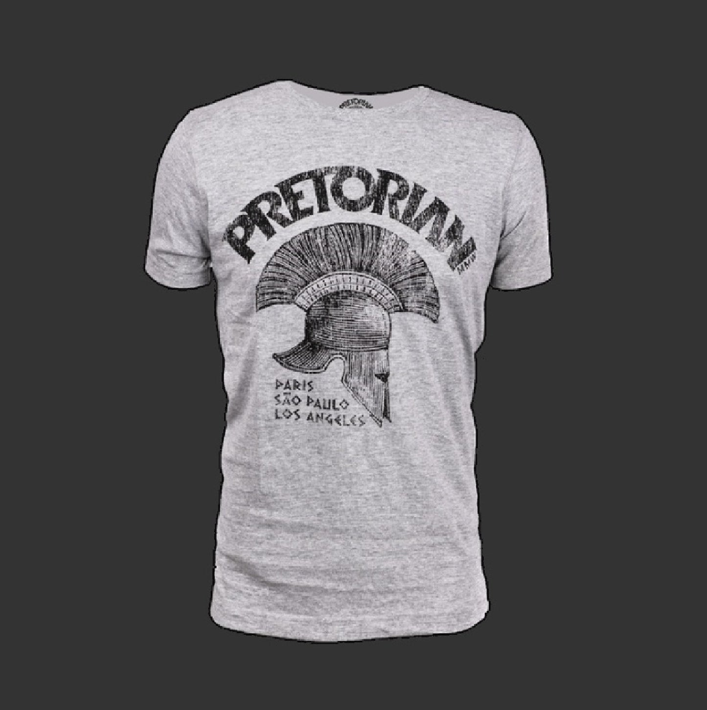 T-shirt Helmet Gris Chiné