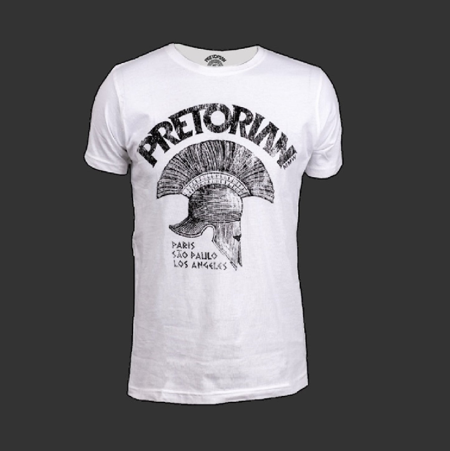 T-shirt Helmet Blanc
