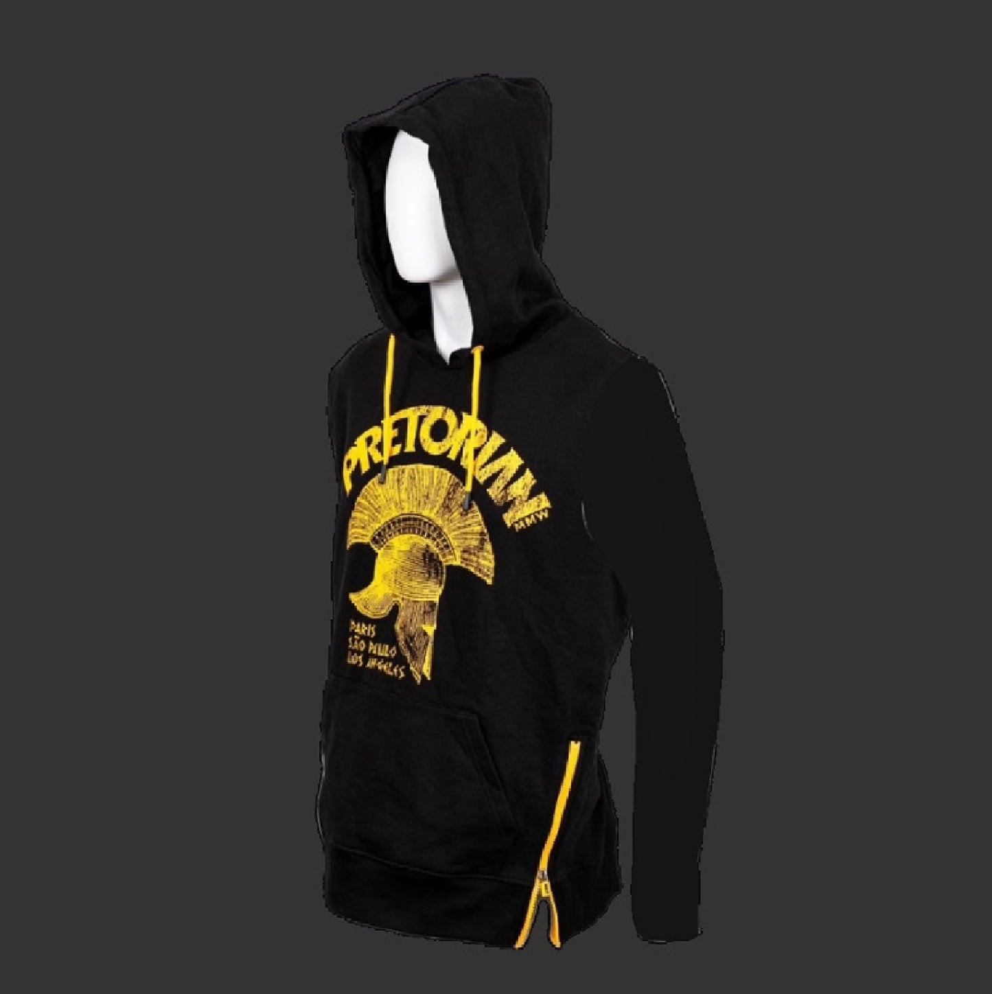 Sweat à capuche Kanguru Noir