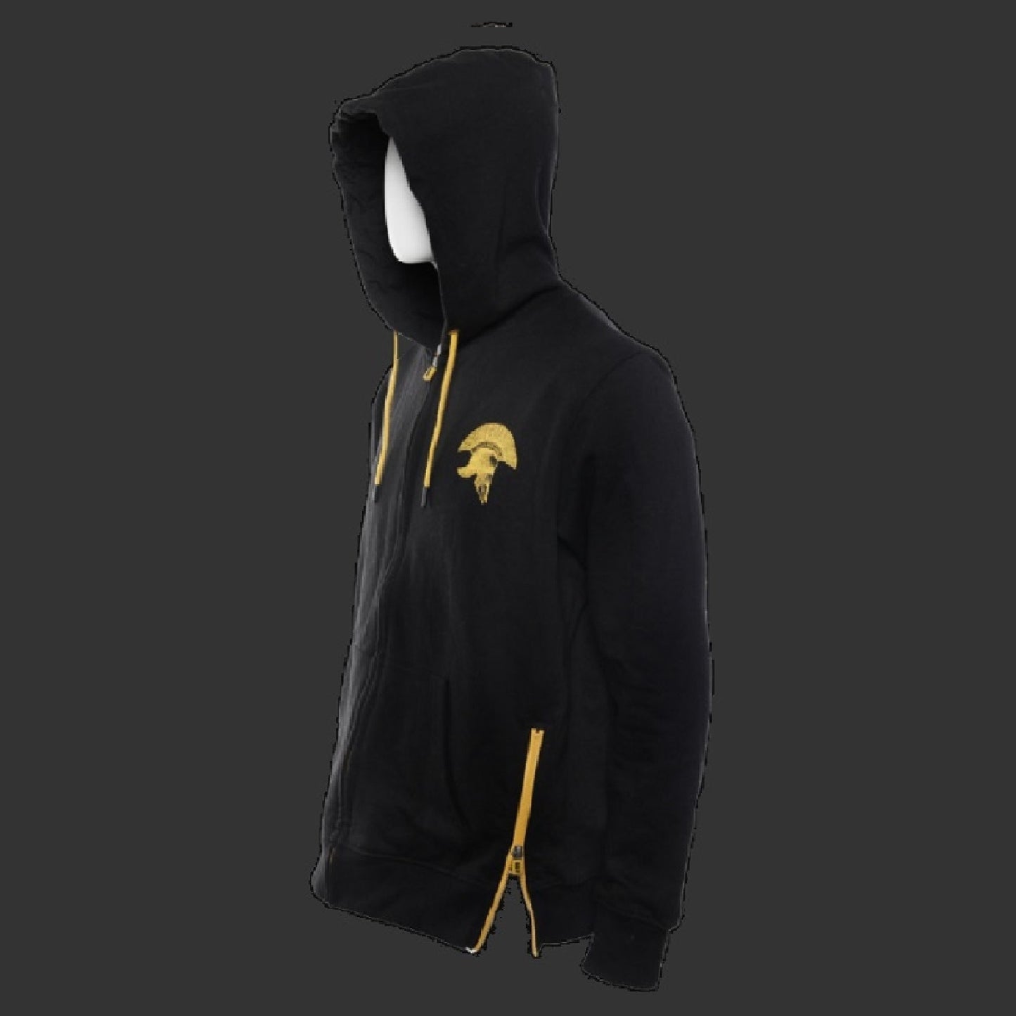 Sweat à capuche zippé Noir