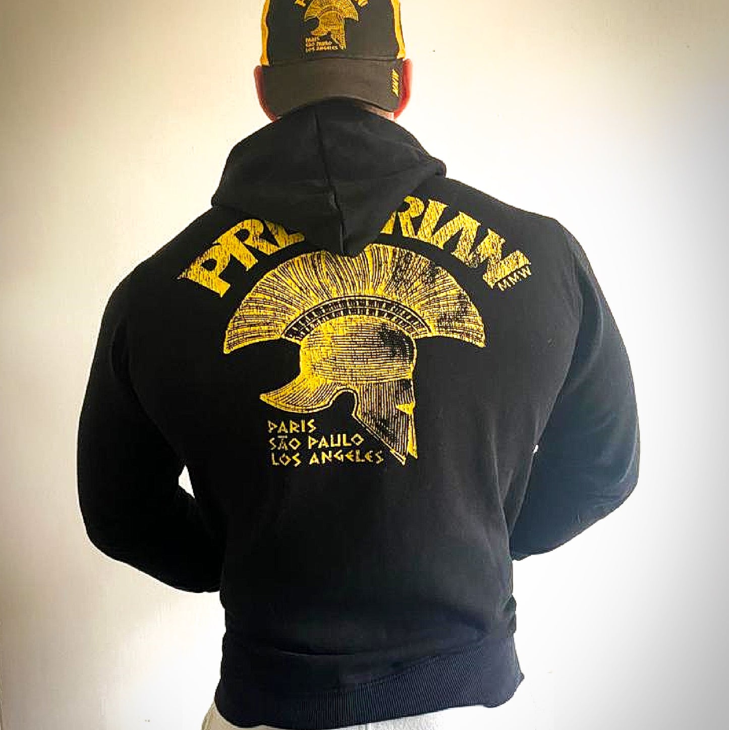 Sweat à capuche zippé Noir