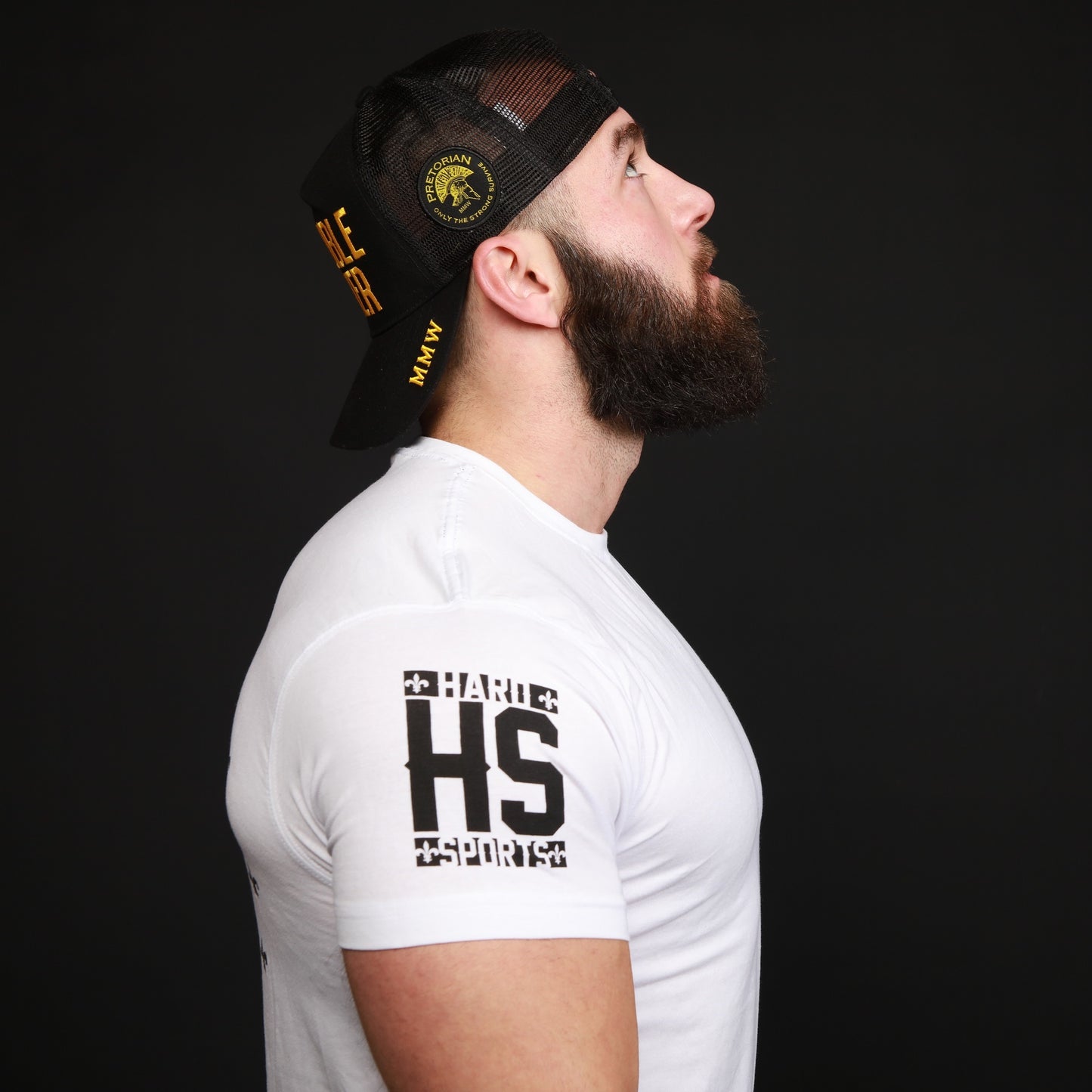 T-shirt Hard Sports Blanc