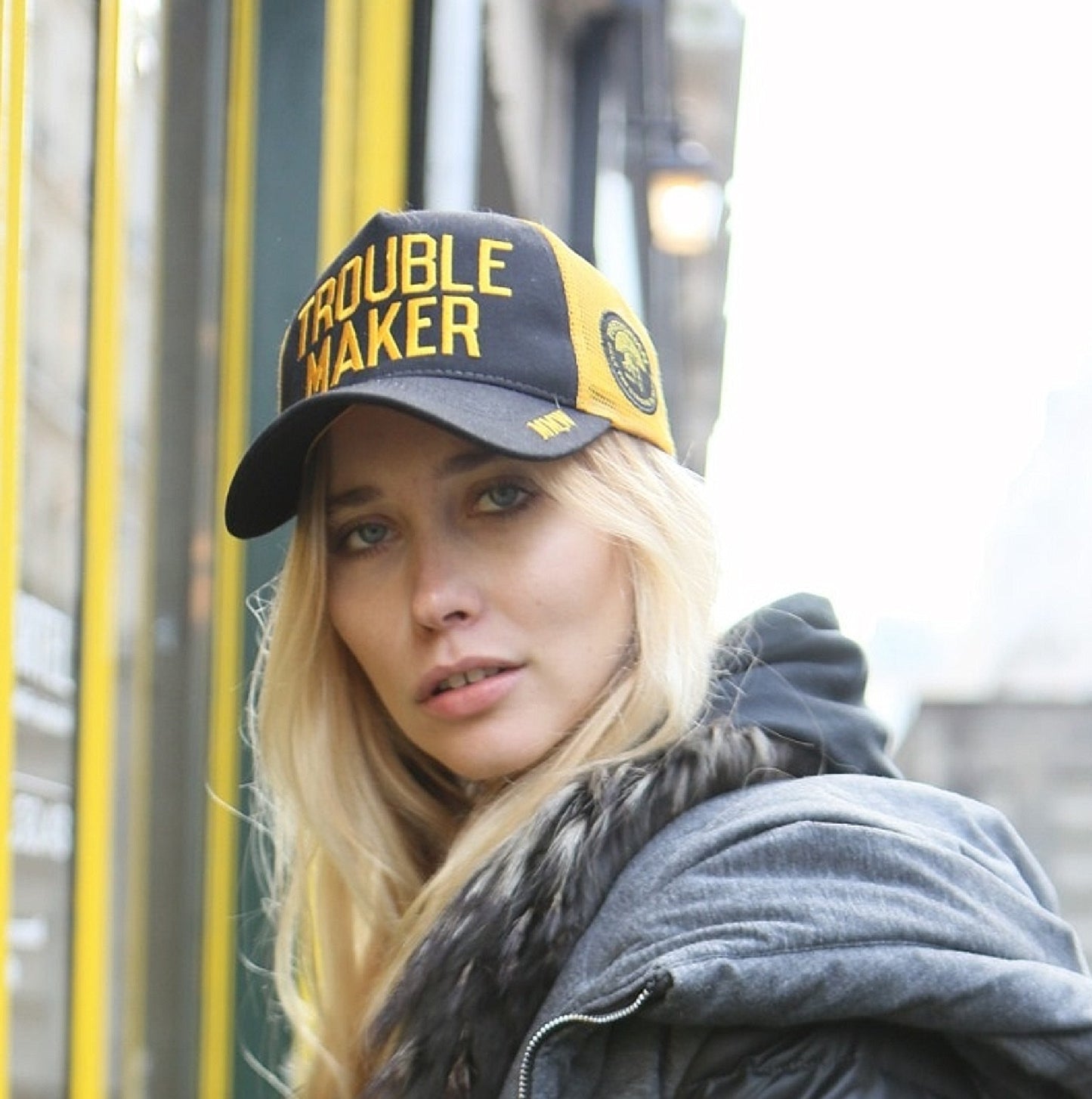 Casquette Trouble Maker Yellow