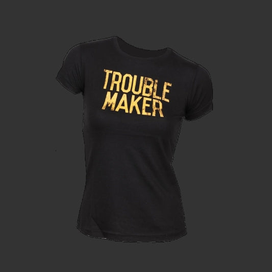 T-shirt Trouble Maker Noir