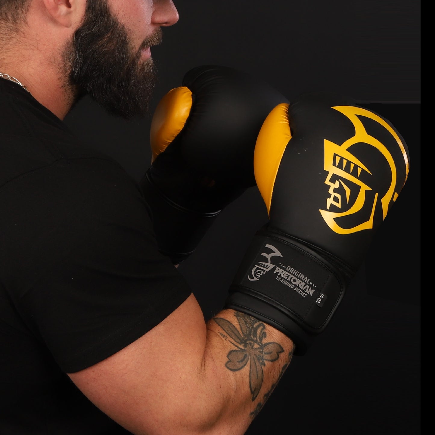 Gants de Boxe Training Series Black/Yellow